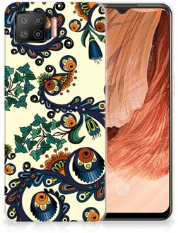 B2Ctelecom Hoesje maken OPPO A73 4G Telefoonhoesje met Naam Barok Flower