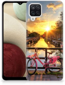 B2Ctelecom Hoesje maken Samsung Galaxy A12 Telefoonhoesje Amsterdamse Grachten