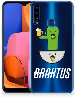 B2Ctelecom Hoesje maken Samsung Galaxy A20s Telefoonhoesje Braktus