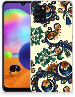 B2Ctelecom Hoesje maken Samsung Galaxy A31 Telefoonhoesje met Naam Barok Flower