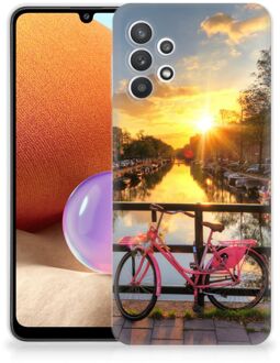 B2Ctelecom Hoesje maken Samsung Galaxy A32 4G Telefoonhoesje Amsterdamse Grachten