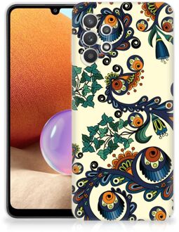 B2Ctelecom Hoesje maken Samsung Galaxy A32 4G Telefoonhoesje met Naam Barok Flower