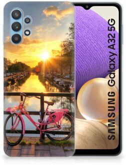 B2Ctelecom Hoesje maken Samsung Galaxy A32 5G Telefoonhoesje Amsterdamse Grachten