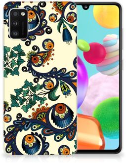 B2Ctelecom Hoesje maken Samsung Galaxy A41 Telefoonhoesje met Naam Barok Flower