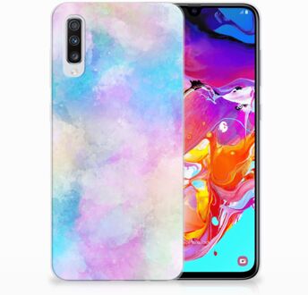 B2Ctelecom Hoesje maken Samsung Galaxy A70 Watercolor Light