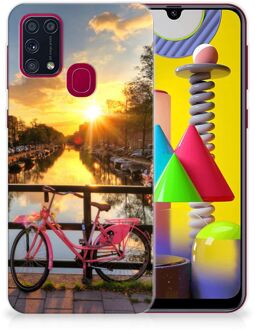 B2Ctelecom Hoesje maken Samsung Galaxy M31 Telefoonhoesje Amsterdamse Grachten