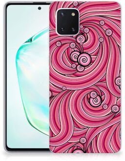 B2Ctelecom Hoesje maken Samsung Galaxy Note 10 Lite Swirl Pink