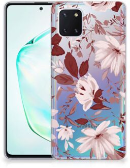 B2Ctelecom Hoesje maken Samsung Galaxy Note 10 Lite Watercolor Flowers