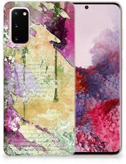 B2Ctelecom Hoesje maken Samsung Galaxy S20 Letter Painting