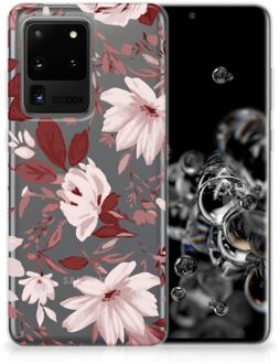 B2Ctelecom Hoesje maken Samsung Galaxy S20 Ultra Watercolor Flowers