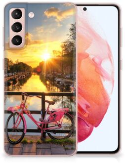 B2Ctelecom Hoesje maken Samsung Galaxy S21 Telefoonhoesje Amsterdamse Grachten