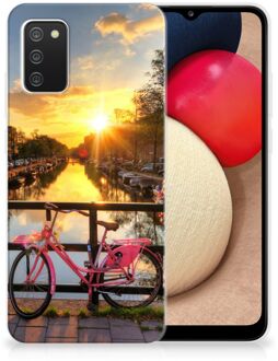 B2Ctelecom Hoesje maken Samsung M02s | Samsung Galaxy A02s Telefoonhoesje Amsterdamse Grachten