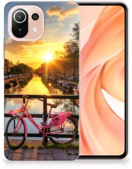 B2Ctelecom Hoesje maken Xiaomi Mi 11 Lite Telefoonhoesje Amsterdamse Grachten