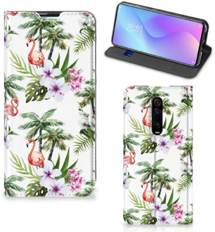 B2Ctelecom Hoesje maken Xiaomi Mi 9T Pro Flamingo Palms