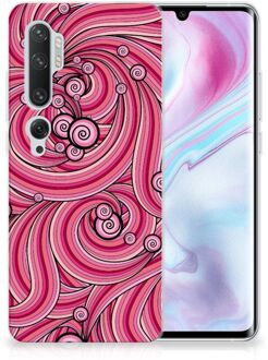 B2Ctelecom Hoesje maken Xiaomi Mi Note 10 Pro Swirl Pink