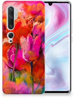 B2Ctelecom Hoesje maken Xiaomi Mi Note 10 Pro Tulpen