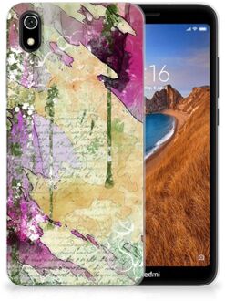 B2Ctelecom Hoesje maken Xiaomi Redmi 7A Letter Painting