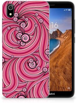 B2Ctelecom Hoesje maken Xiaomi Redmi 7A Swirl Pink