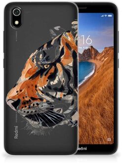 B2Ctelecom Hoesje maken Xiaomi Redmi 7A Watercolor Tiger