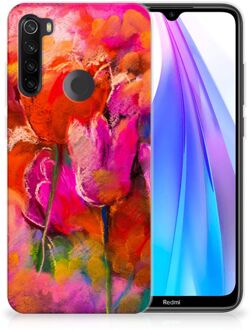 B2Ctelecom Hoesje maken Xiaomi Redmi Note 8T Tulpen