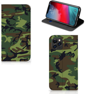 B2Ctelecom Hoesje met Magneet iPhone 11 Pro Army Dark