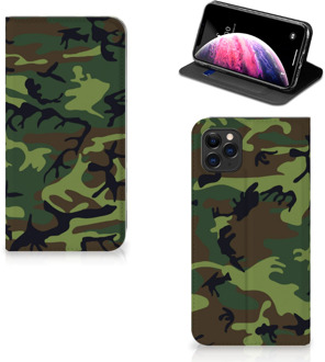 B2Ctelecom Hoesje met Magneet iPhone 11 Pro Max Army Dark