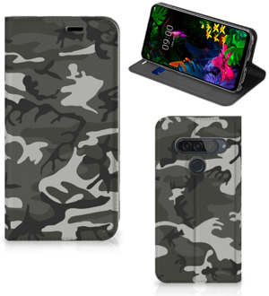 B2Ctelecom Hoesje met Magneet LG G8s Thinq Army Light