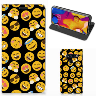 B2Ctelecom Hoesje met Magneet LG V40 Thinq Emoji