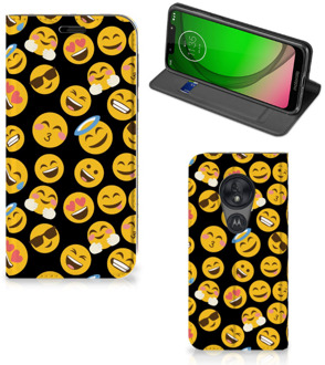 B2Ctelecom Hoesje met Magneet Motorola Moto G7 Play Emoji