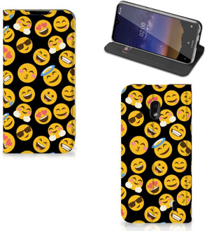 B2Ctelecom Hoesje met Magneet Nokia 2.2 Emoji