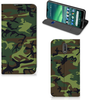 B2Ctelecom Hoesje met Magneet Nokia 2.3 Army Dark