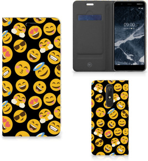 B2Ctelecom Hoesje met Magneet Nokia 5.1 (2018) Emoji