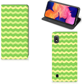 B2Ctelecom Hoesje met Magneet Samsung Galaxy A10 Waves Green