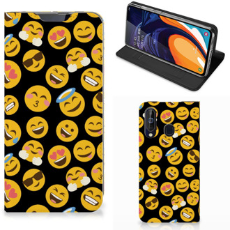 B2Ctelecom Hoesje met Magneet Samsung Galaxy A60 Emoji