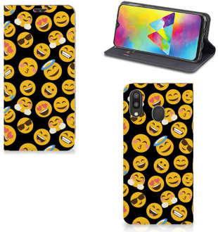 B2Ctelecom Hoesje met Magneet Samsung Galaxy M20 Emoji