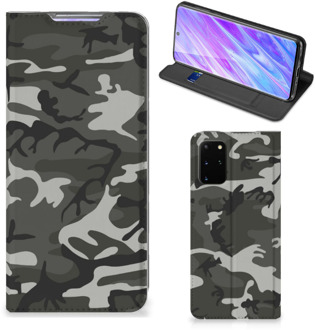 B2Ctelecom Hoesje met Magneet Samsung Galaxy S20 Plus Army Light