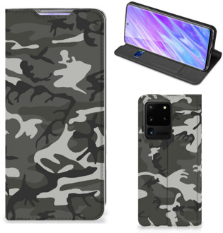 B2Ctelecom Hoesje met Magneet Samsung Galaxy S20 Ultra Army Light