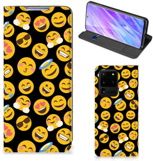 B2Ctelecom Hoesje met Magneet Samsung Galaxy S20 Ultra Emoji