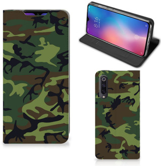 B2Ctelecom Hoesje met Magneet Xiaomi Mi 9 Army Dark