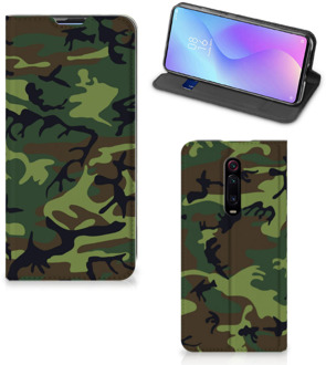 B2Ctelecom Hoesje met Magneet Xiaomi Redmi K20 Pro Army Dark