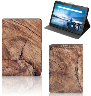 B2Ctelecom Hoesje met naam Lenovo Tablet M10 Hoes met Standaard Boomstam