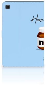 B2Ctelecom Hoesje met Tekst Samsung Galaxy Tab A7 (2020) Cover met Magneetsluiting Nut Home