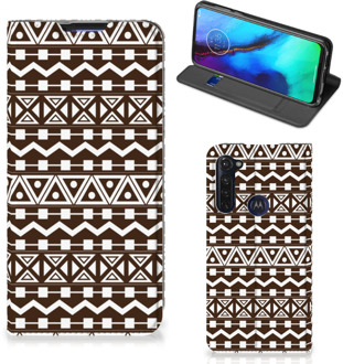 B2Ctelecom Hoesje Motorola Moto G Pro Bookcase Aztec Brown