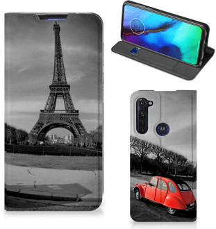 B2Ctelecom Hoesje Motorola Moto G Pro Wallet Case Eiffeltoren Parijs