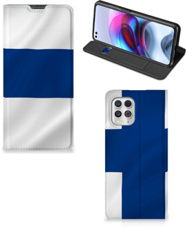 B2Ctelecom Hoesje Motorola Moto G100 Bookcase Finse Vlag