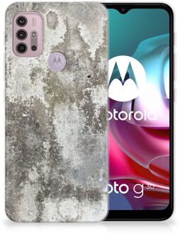 B2Ctelecom Hoesje Motorola Moto G30 | G10 Telefoon Hoesje Beton