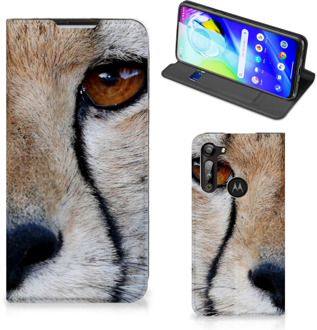 B2Ctelecom Hoesje Motorola Moto G8 Power Bookcase Cheetah