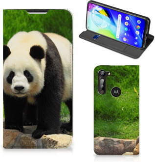 B2Ctelecom Hoesje Motorola Moto G8 Power Telefoontas Panda