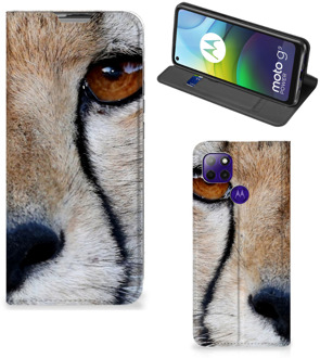 B2Ctelecom Hoesje Motorola Moto G9 Power Bookcase Cheetah