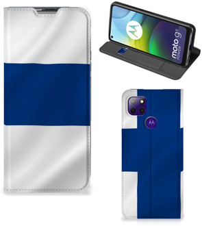 B2Ctelecom Hoesje Motorola Moto G9 Power Bookcase Finse Vlag